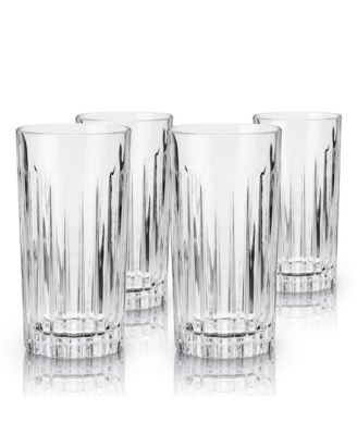  Reserve Milo Crystal Highball Glasses, Set of 4