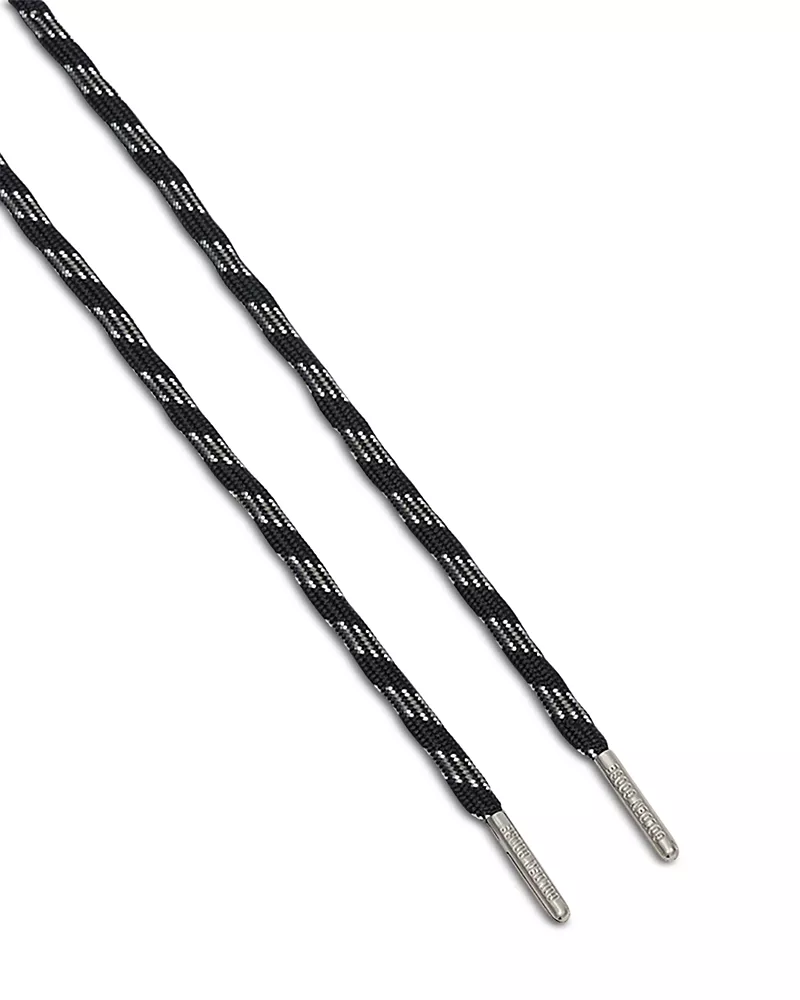 Golden Goose Women's Kit Polyester Tubular Trekking 8 Hatches Two-Tone and Silver Metal Final with Logo Golden Goose Laces