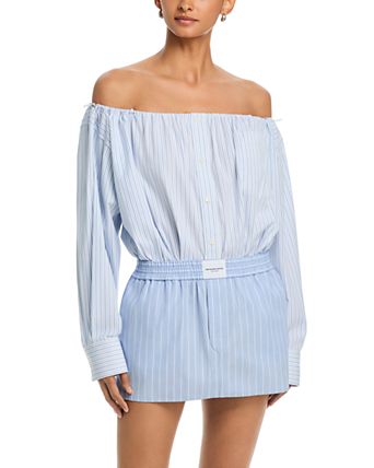 Off the Shoulder Mini Dress