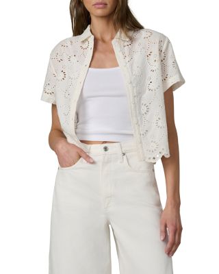 The Eyelet Short Sleeve Shirt