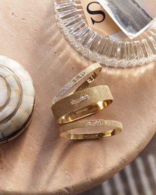 18K Yellow Gold Diamond Move Noa Bangle Bracelet