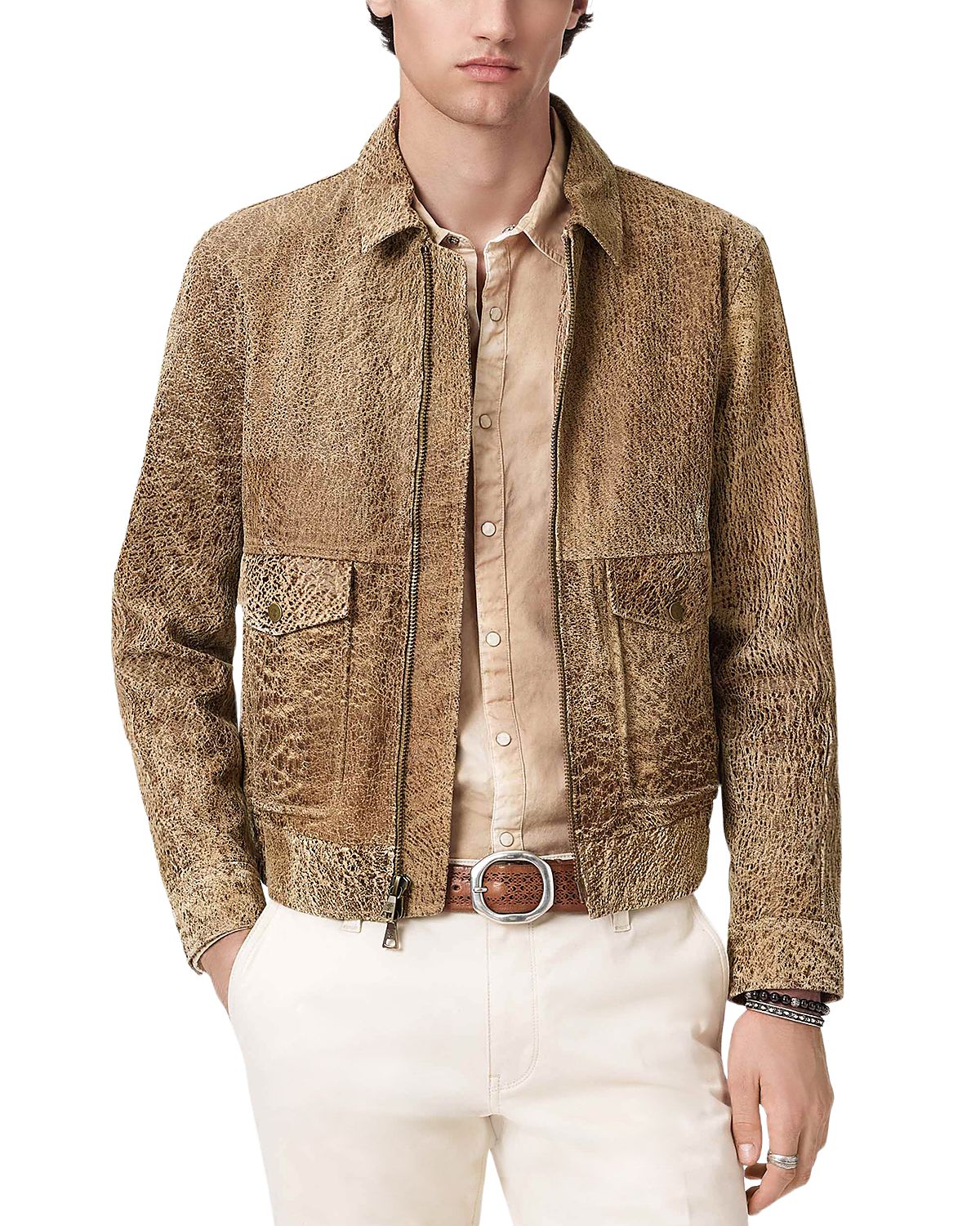 John Varvatos Apollo Leather Jacket