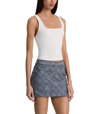 Rubi Woven Denim Skirt