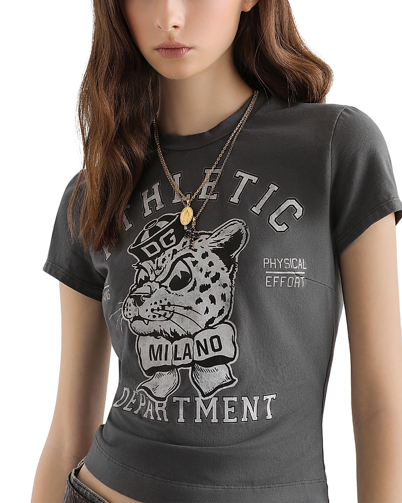 Dolce & Gabbana Printed Jersey T Shirt