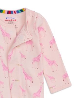 Girls' Cotton Giraffe Footie - Baby