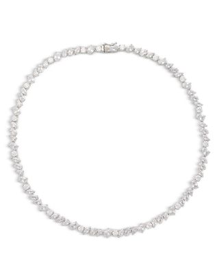 Pear Tennis Necklace, 16"