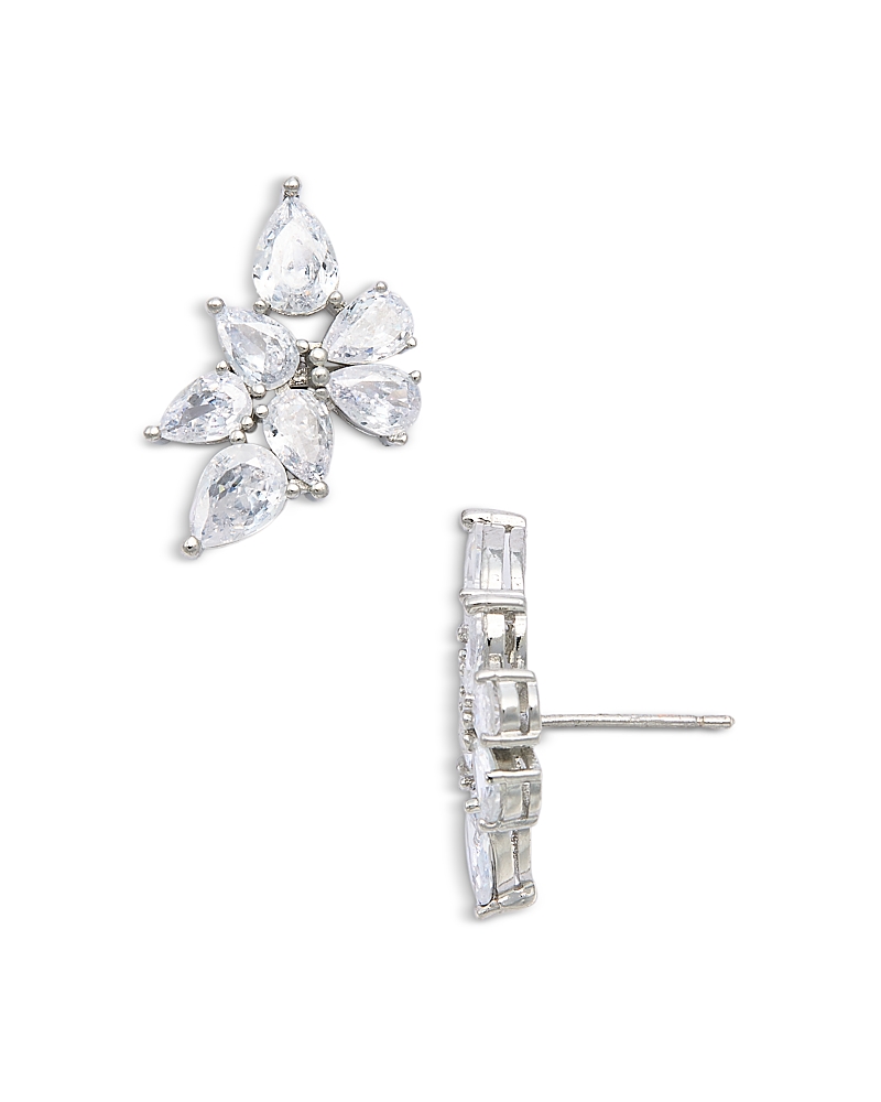 Aqua Cluster Earrings - Exclusive