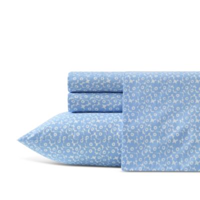 Pikkuinen Unikko Cotton Percale Four Piece Sheet Set