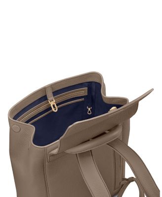 Medium Leather Soft Backpack