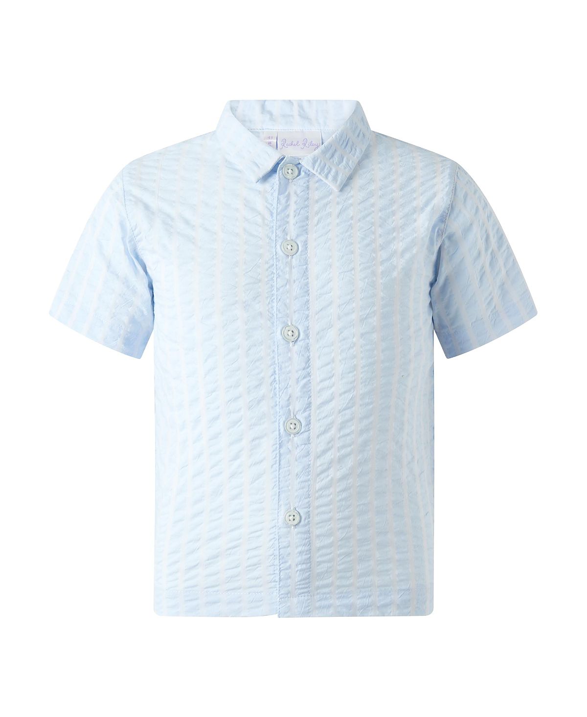 Rachel Riley Boys' Seersucker Shirt - Little Kid, Big Kid