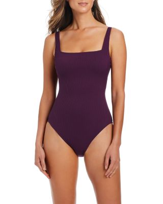 Bleu Rod Beattie Square Neck Tank Mio One Piece Swimsuit