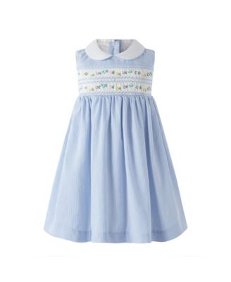 Girls' Stripe Smocked Dress and Bloomers - Baby