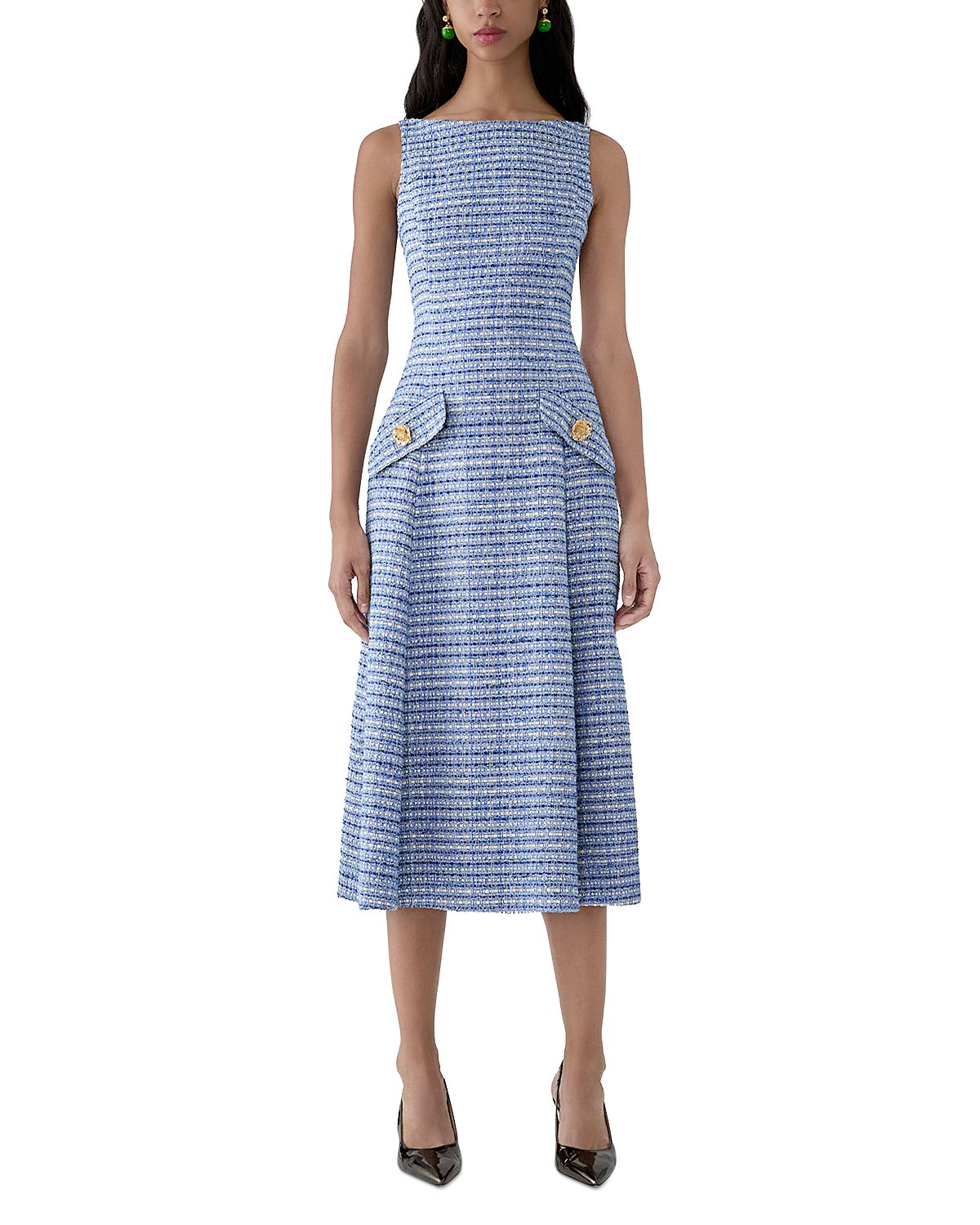 Carolina Herrera Sleeveless A Line Dress