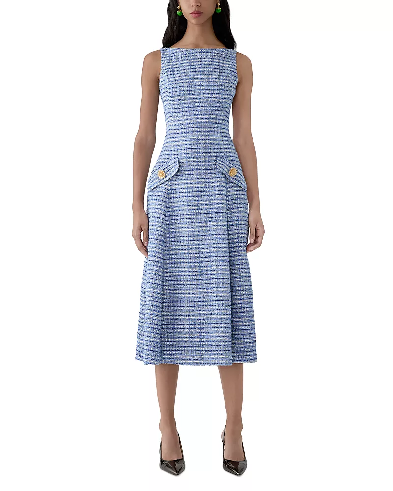 Carolina Herrera Sleeveless A Line Dress