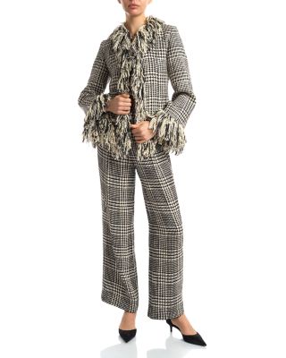 Liberowe Banker Tweed Fringe Trim Jacket | Bloomingdale's Women