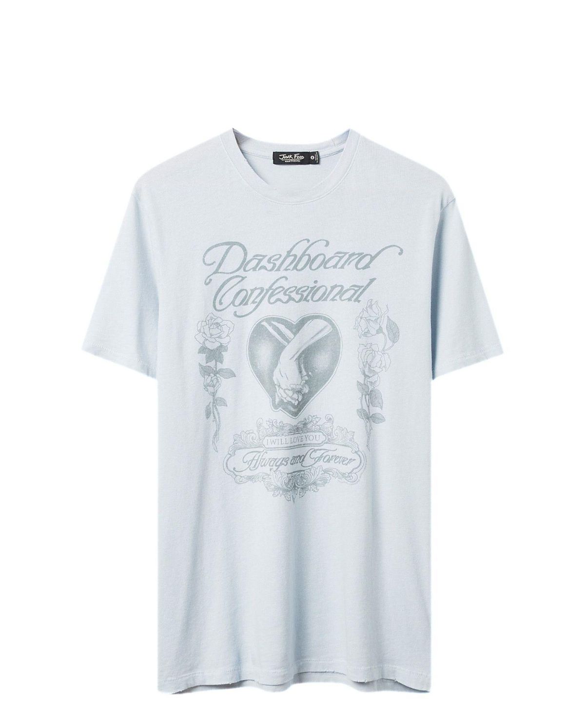 Junk Food Clothing Unisex Dashboard Confessional Always and Forever Vintage Tee