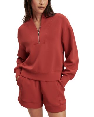 Davidson Half Zip Sweatshirt & Atrium High Rise Shorts