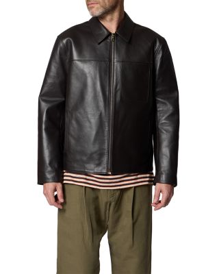 Casual Fit Leather Jacket