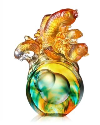 Limited Edition Together We Charge Crystal Glass Figure