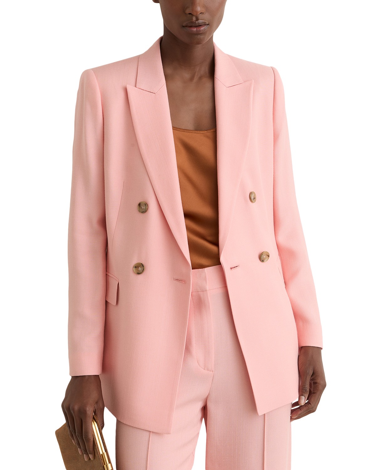 Petite Magda Double Breasted Suit Jacket