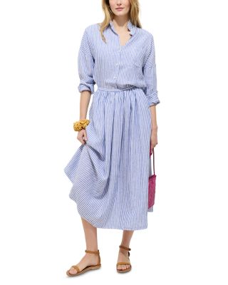 Jo Linen Shirt & Sarah Linen Skirt