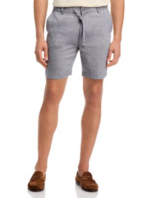 H-Kane Regular Fit Linen 7" Shorts