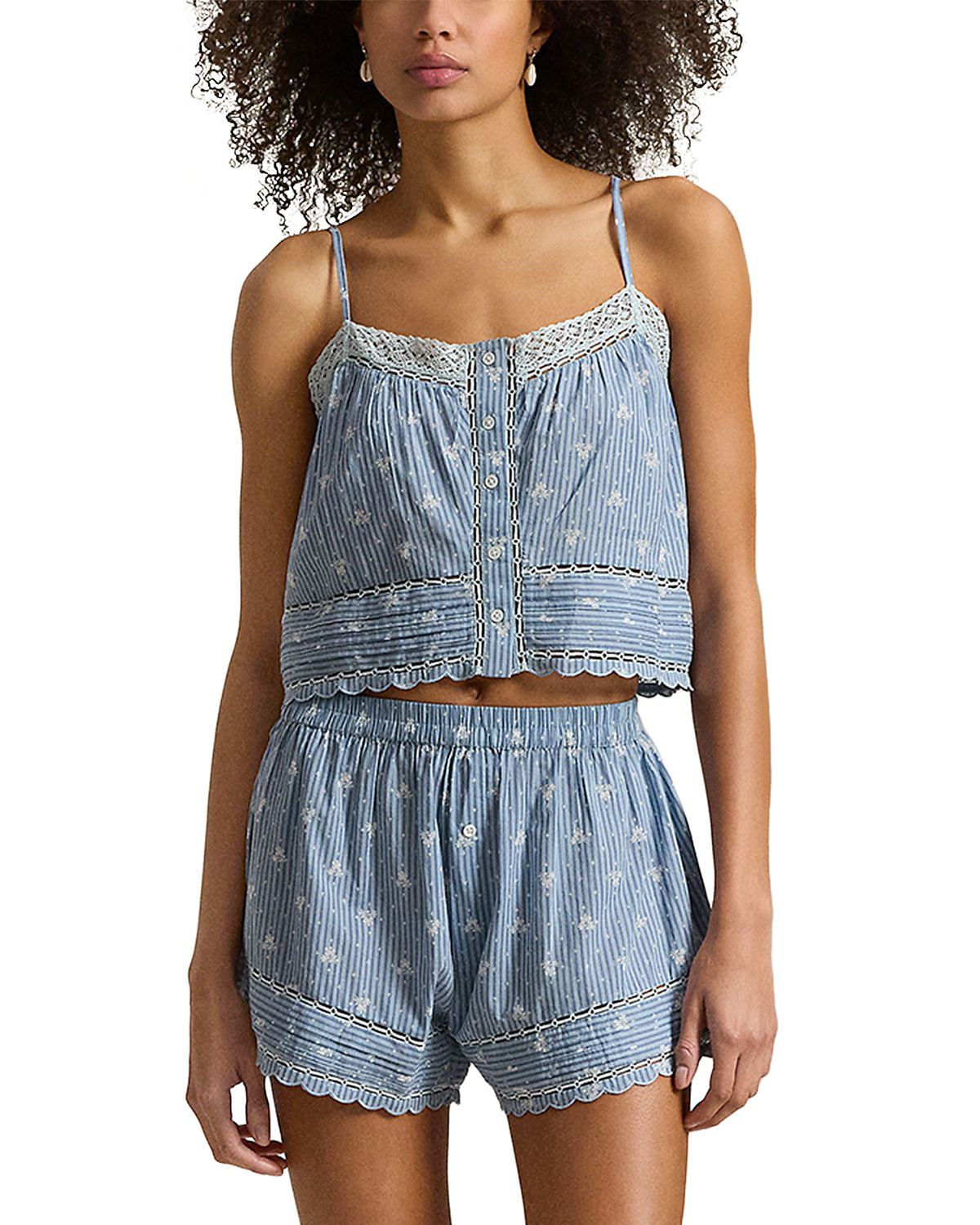 Polo Ralph Lauren Summer Voile Cami & Short Set