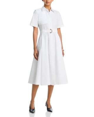 Cotton Poplin Shirt Dress