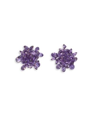 The Cubic Cluster Clip On Earrings