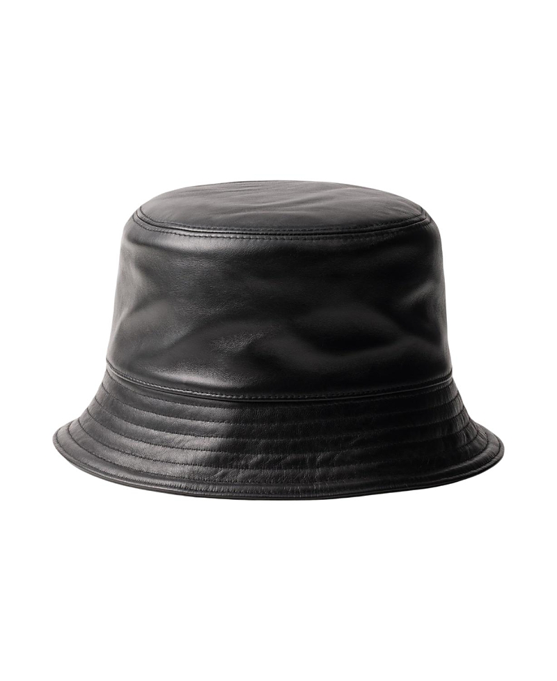 Prada Nappa Leather Bucket Hat