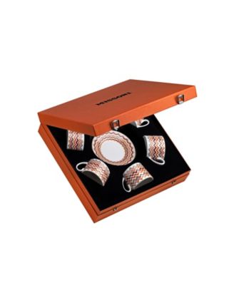  Iconic Tea Cup & Saucer, Set of 6