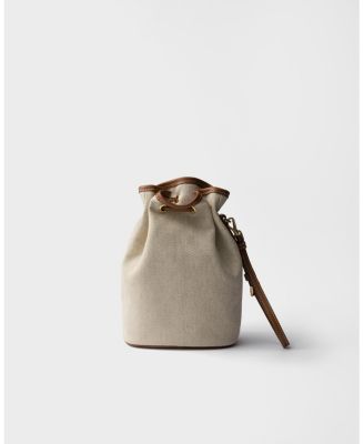  Canvas And Leather Pouch