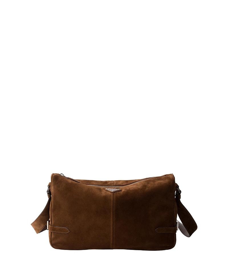 Prada Suede Shoulder Bag