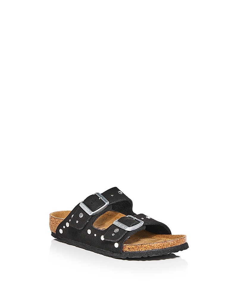 Birkenstock Girls' Arizona Rivets Slide Sandals - Little Kid, Big Kid