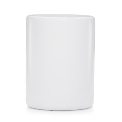 Domus White Gloss Waste Basket