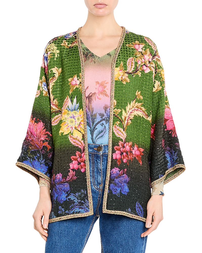 Etro Kesa Floral Side Slit Jacket