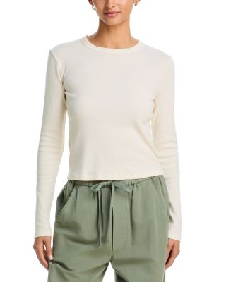 The Long Sleeve Itty Bitty Crop Tee