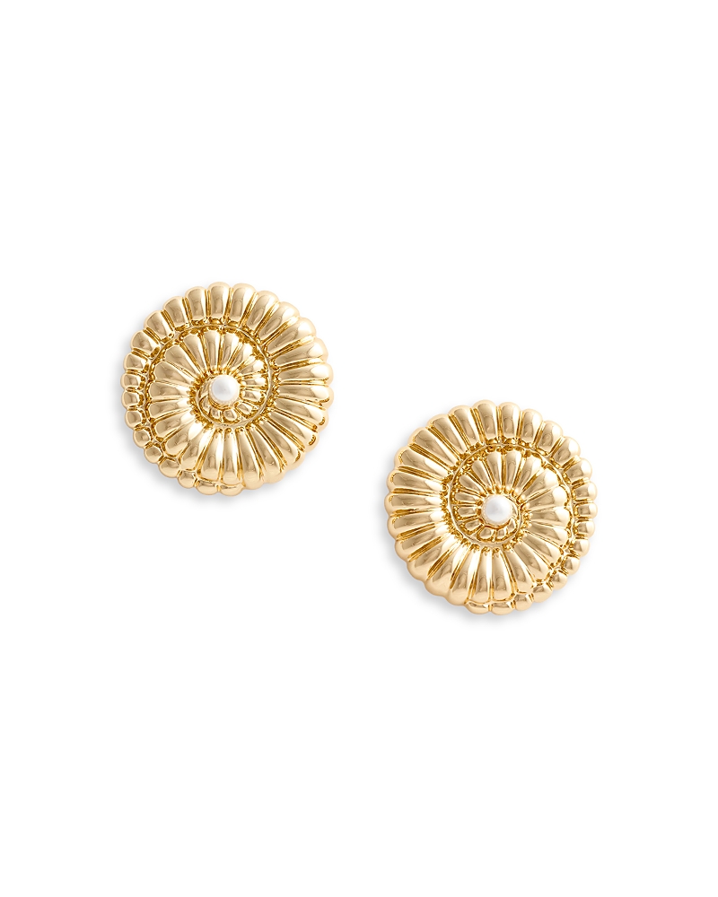 Self-Portrait Shell Earrings