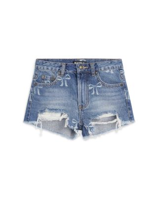 Girls' Malibu Distressed Denim Shorts - Big Kid