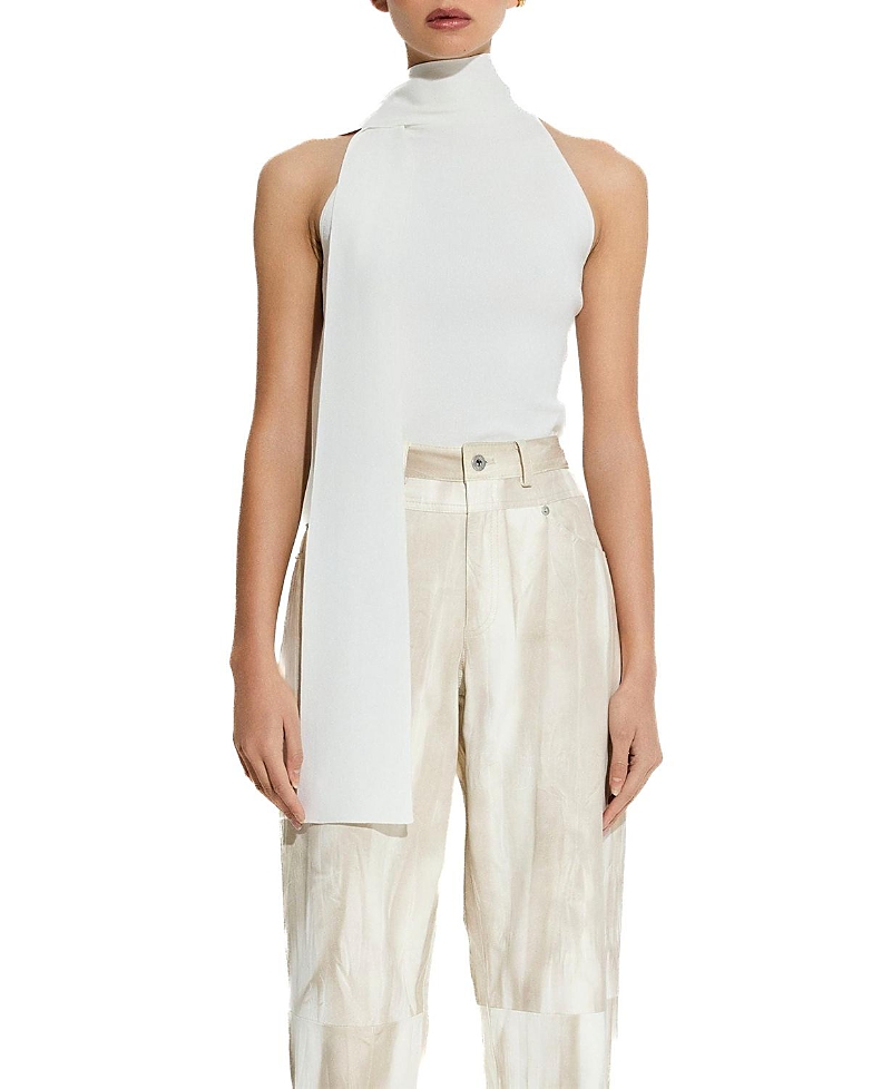 Lapointe Matte Viscose Halterneck Top