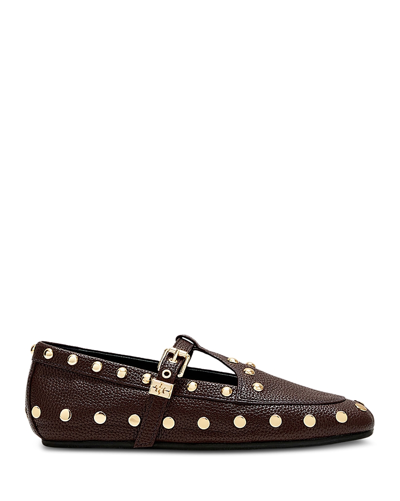 Ganni Women's Mary Jenny Stud Moccasins