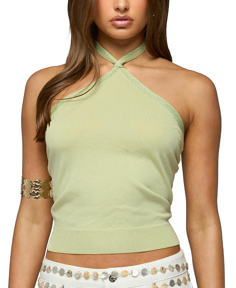 Edikted Paradiso Knit Halter Top