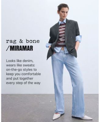 rb Miramar Ponte Dahlia Mid Rise Sweatpant Jeans in Minet