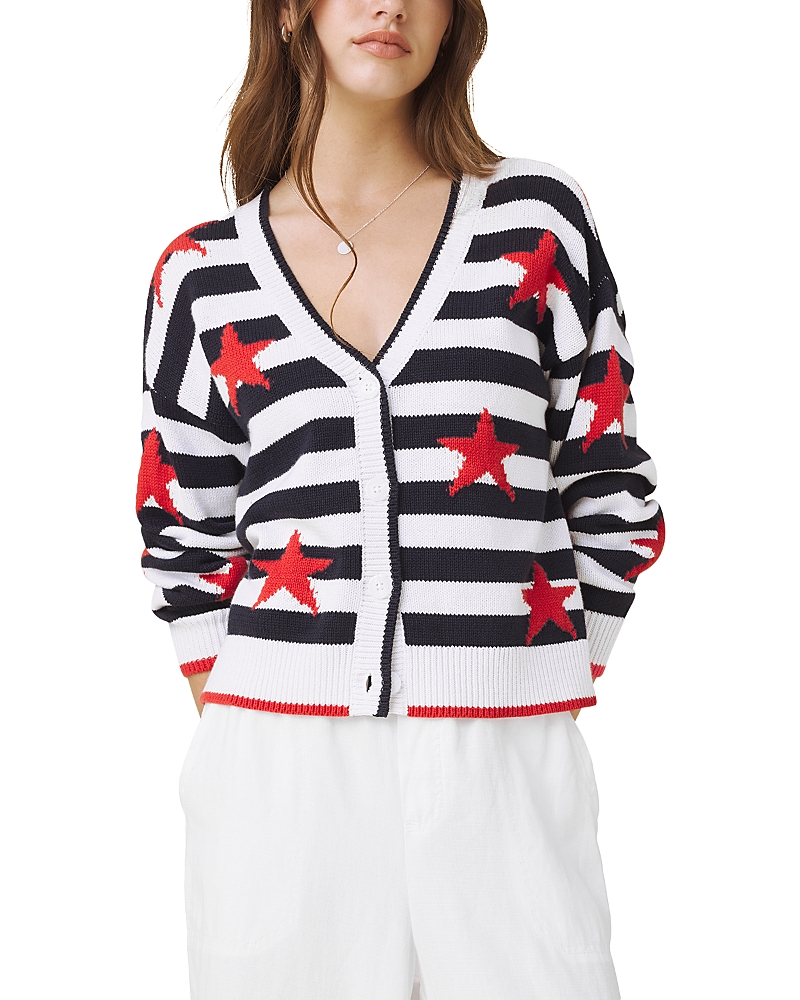Splendid Liberty Mixed Print Cardigan