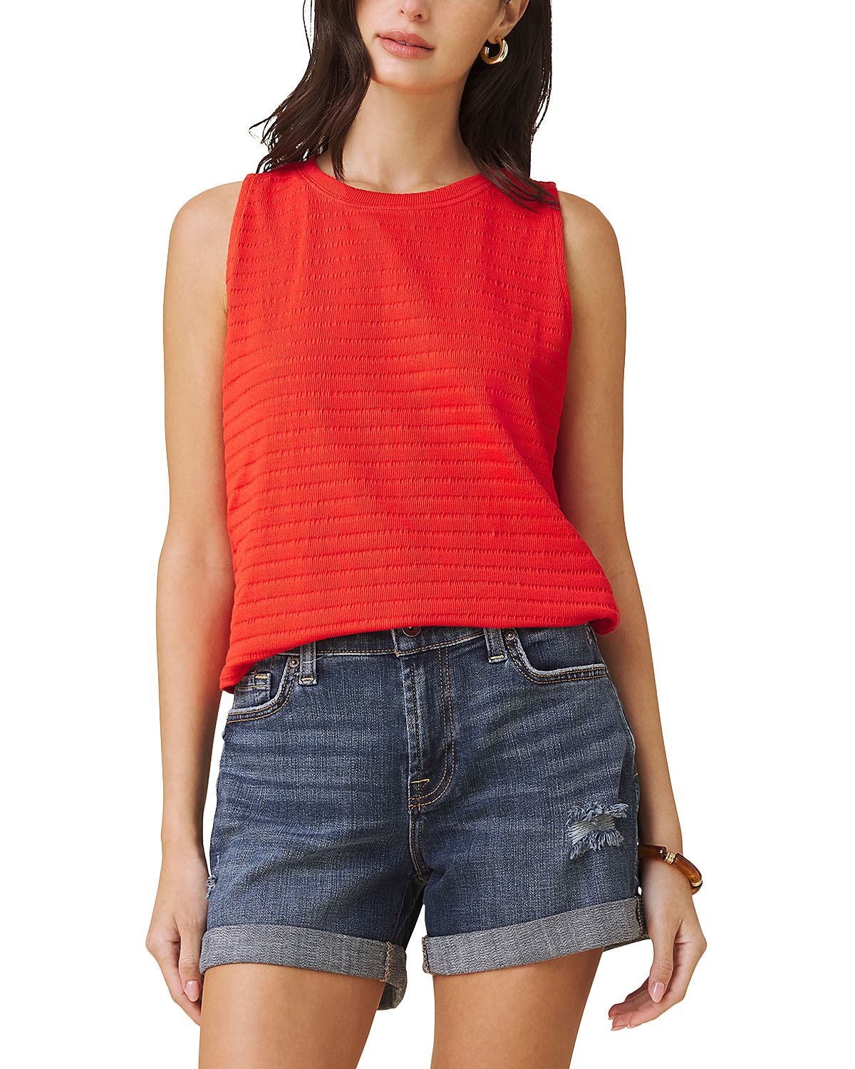 Splendid Shelly Smocked Tank Top
