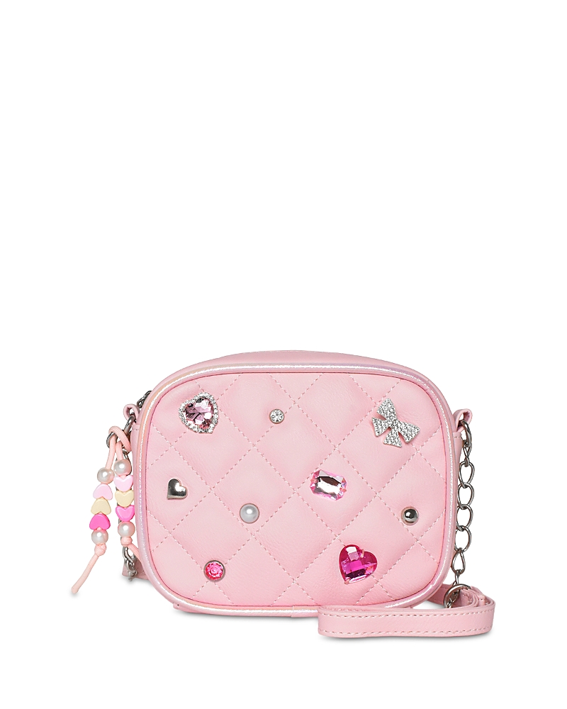 Omg Accessories Girls' Heart Crossbody Bag - Big Kid