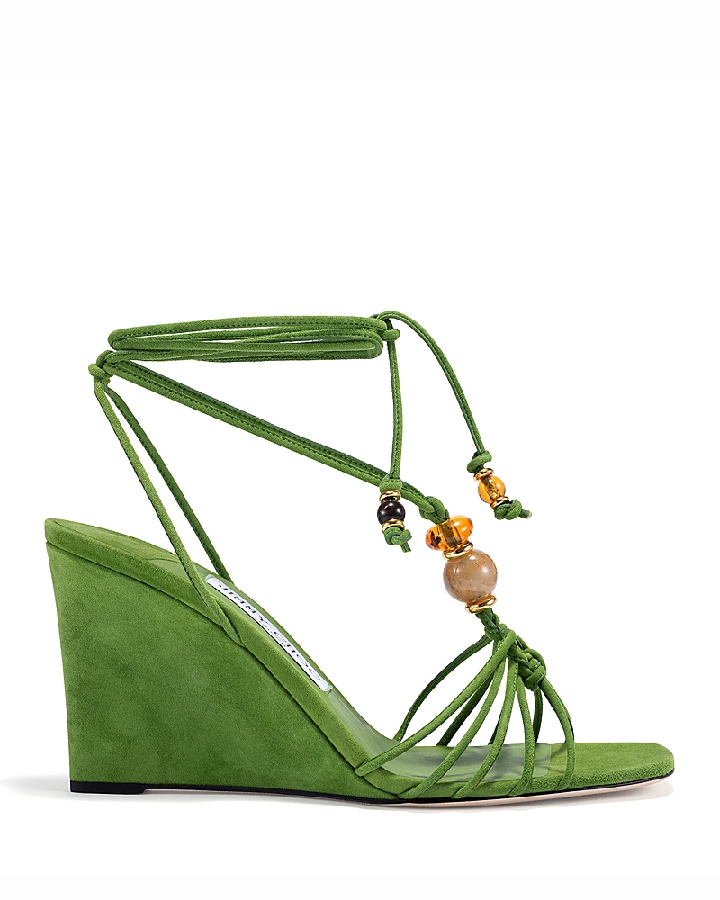 Jimmy Choo Women's Lova 85 Wedge Sandals