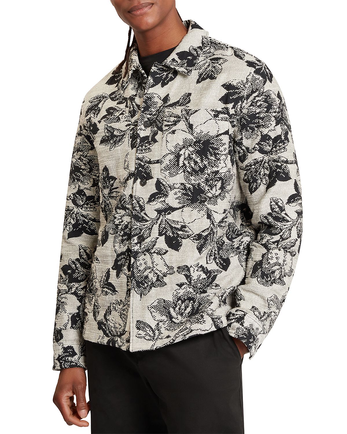 Ted Baker Mairis Jacquard Floral Jacket