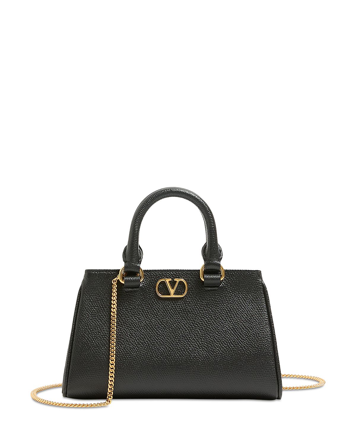 Valentino Garavani Mini VLogo Leather Handbag