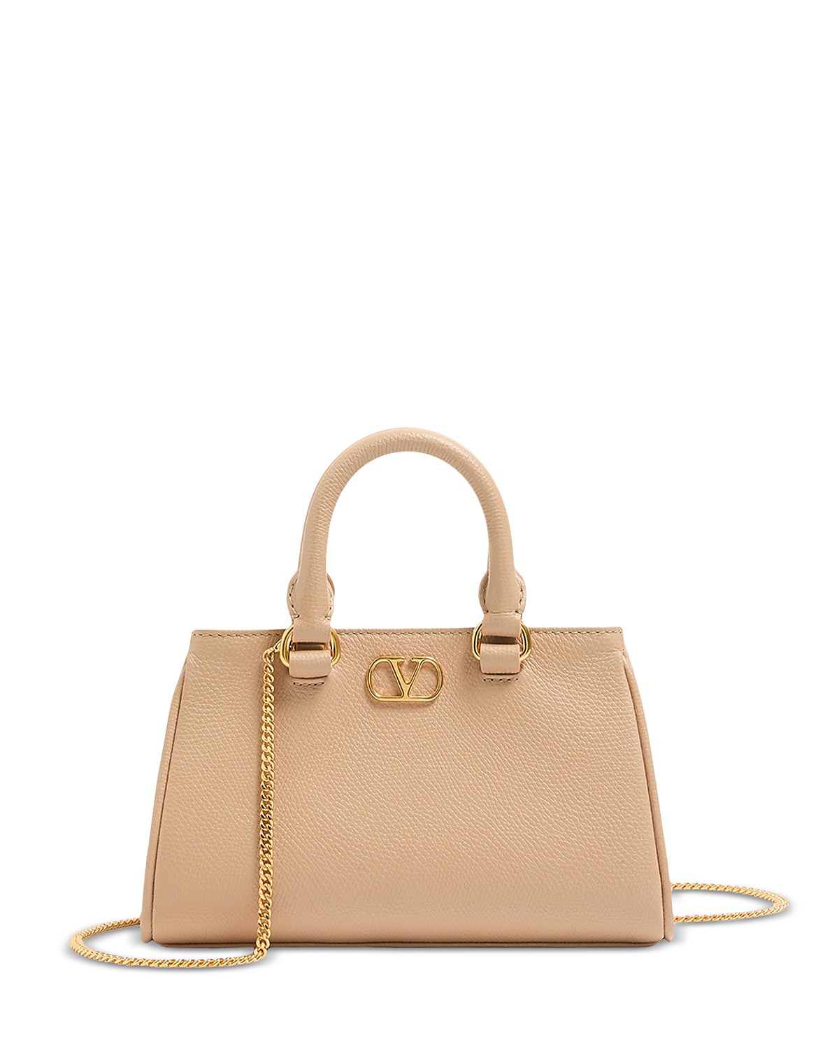 Valentino Garavani Mini VLogo Leather Handbag
